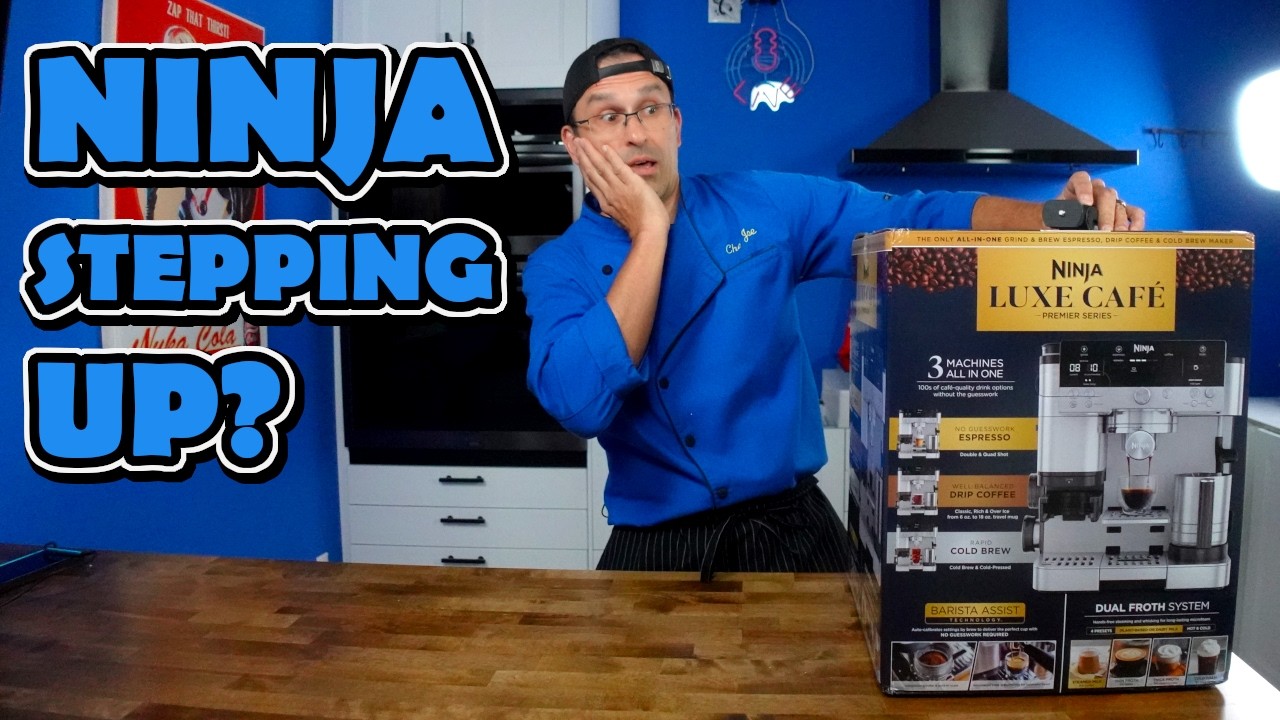 Ninja Luxe Cafe Coffee Maker UNBOXING! Ninja Must Have?