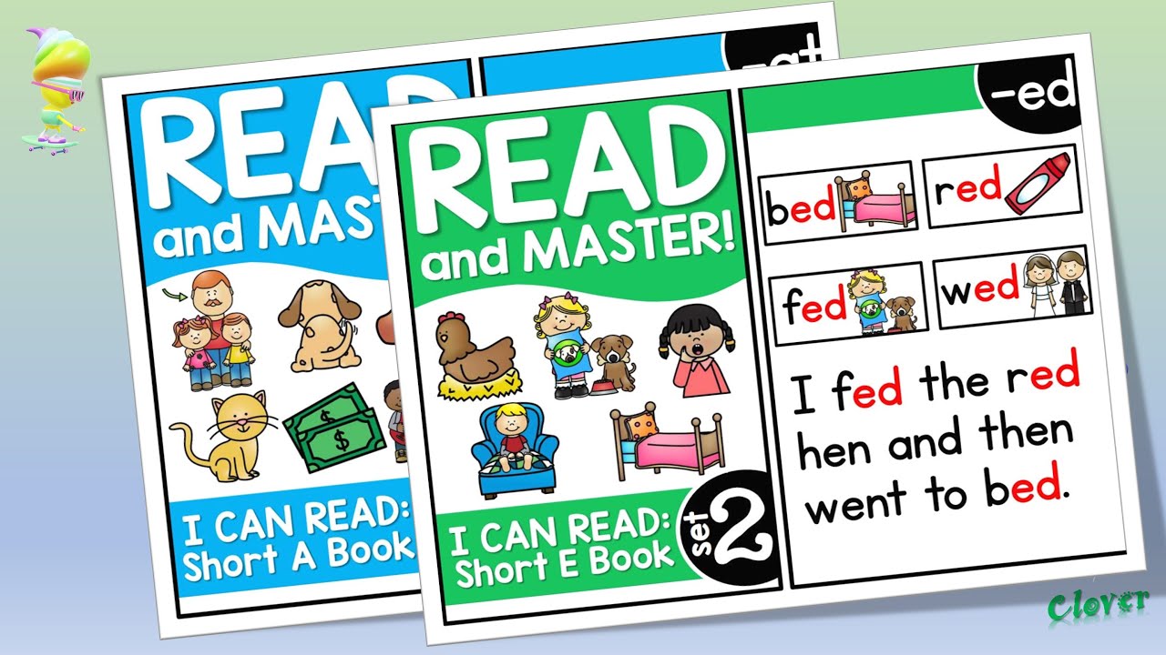 Read and Master Phonics  | I can read | Set 1 and 2