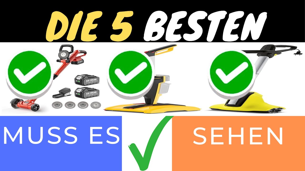 DIE 3 BESTEN ELEKTRISCHEN TERRASSENREINIGER 2025! 🧼✨ VERGLEICH & TEST DER TOP-MODELLE!