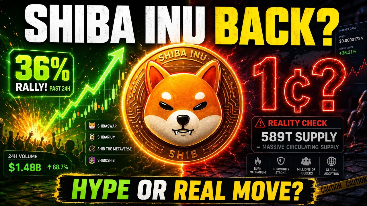 Shiba Inu Just Exploded 36%&hellip; But Can SHIB Actually Go Higher?