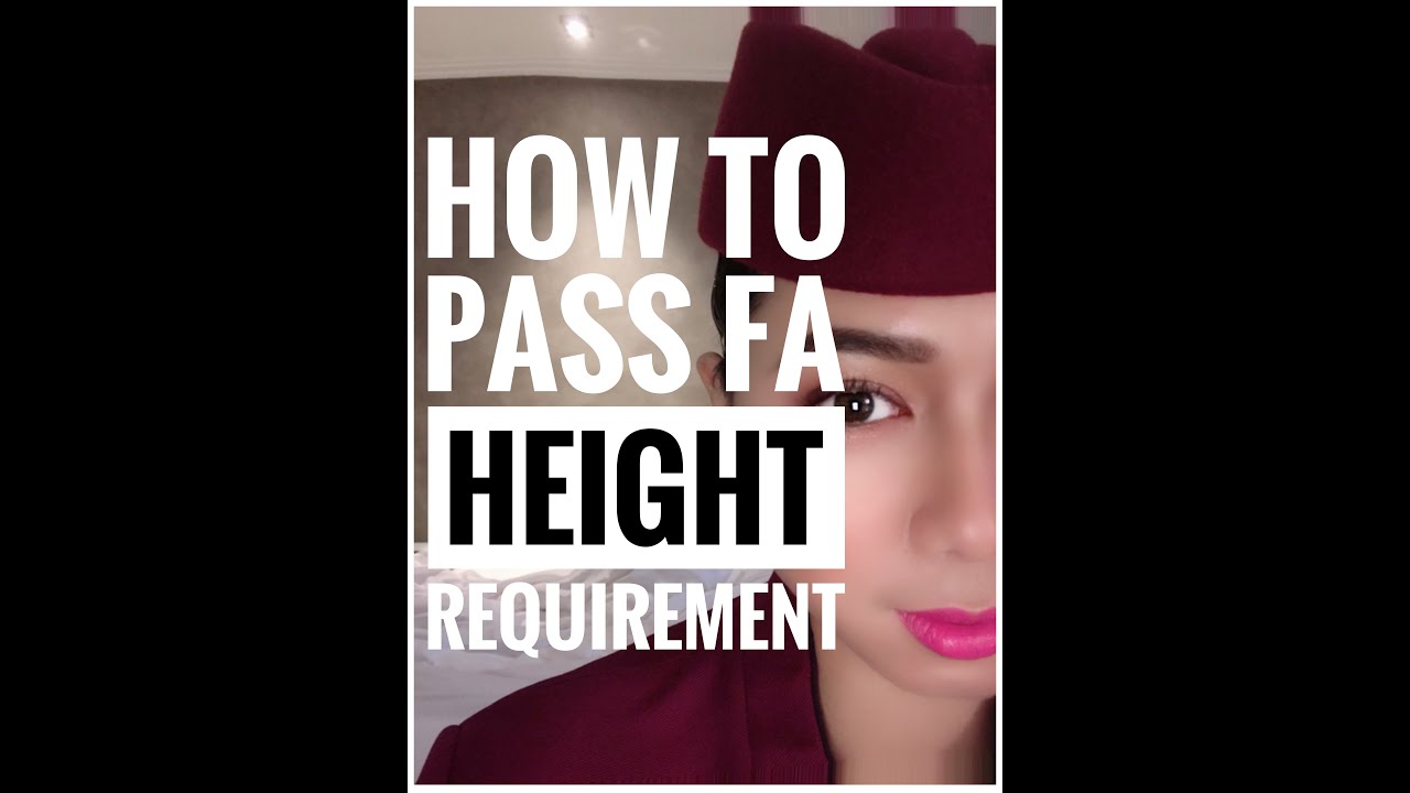How to pass height requirement? | Cabin crew tips! | Part 3