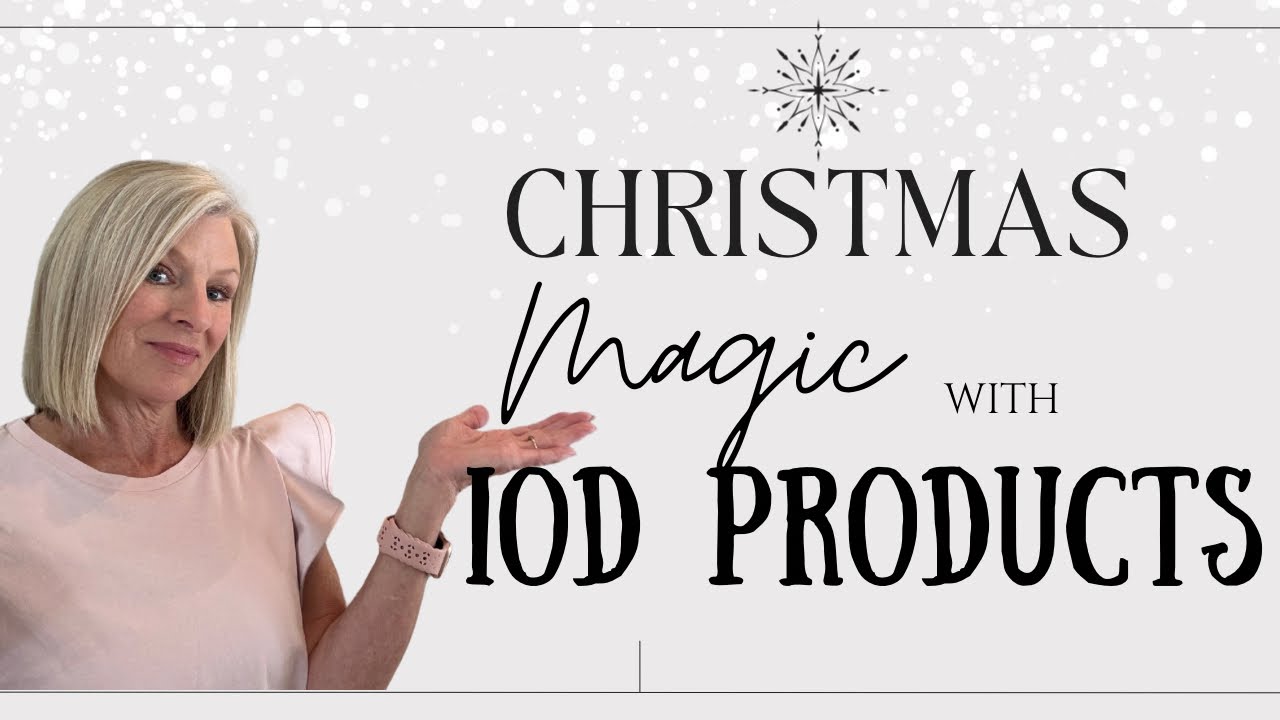 CHRISTMAS IS COMING! Iron Orchid Designs DIYs Are Here In 2024!