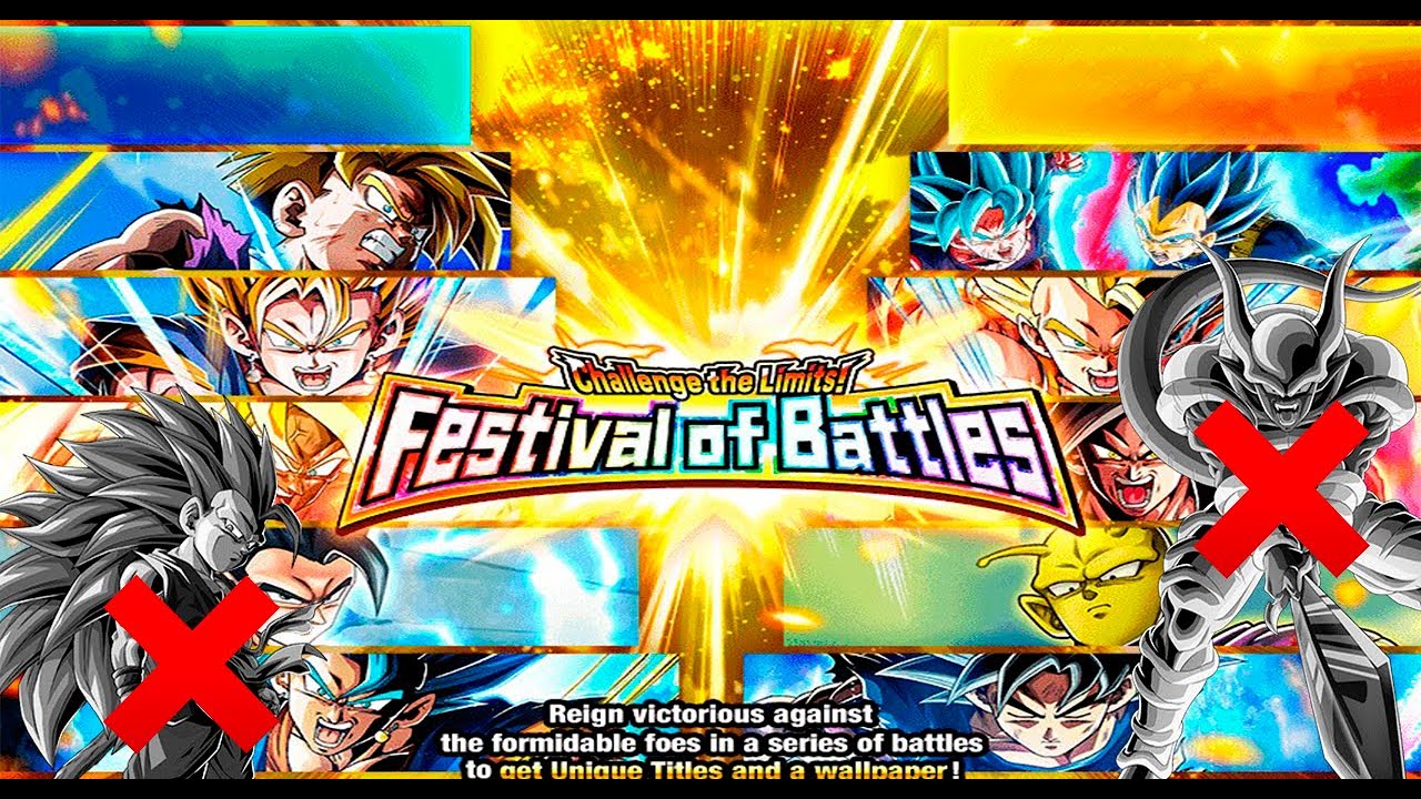 Challenge the Limits! Festival of Battles 🤕 1er intento (Dokkan Battle)