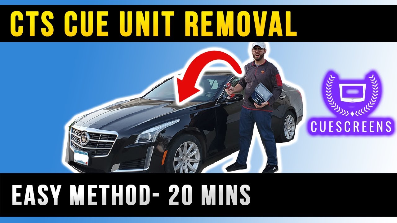 Замена экрана Cadillac CTS CUE 2014-2019 своими руками *Простой способ за 20 минут*