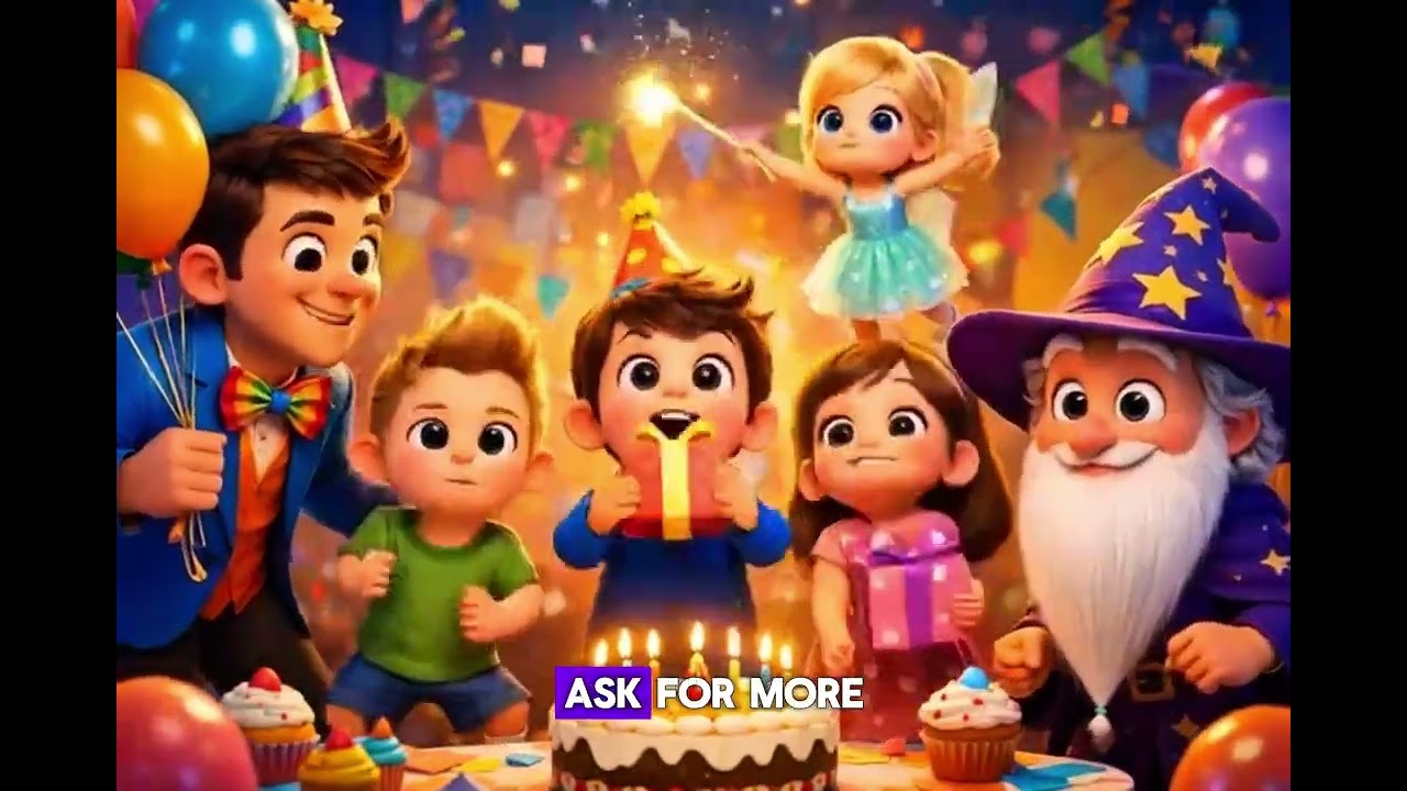 HAPPY BIRTHDAY SUPERSTARS! 🎂 Best Birthday Song for Kids 2026 (Official Lyric Video)