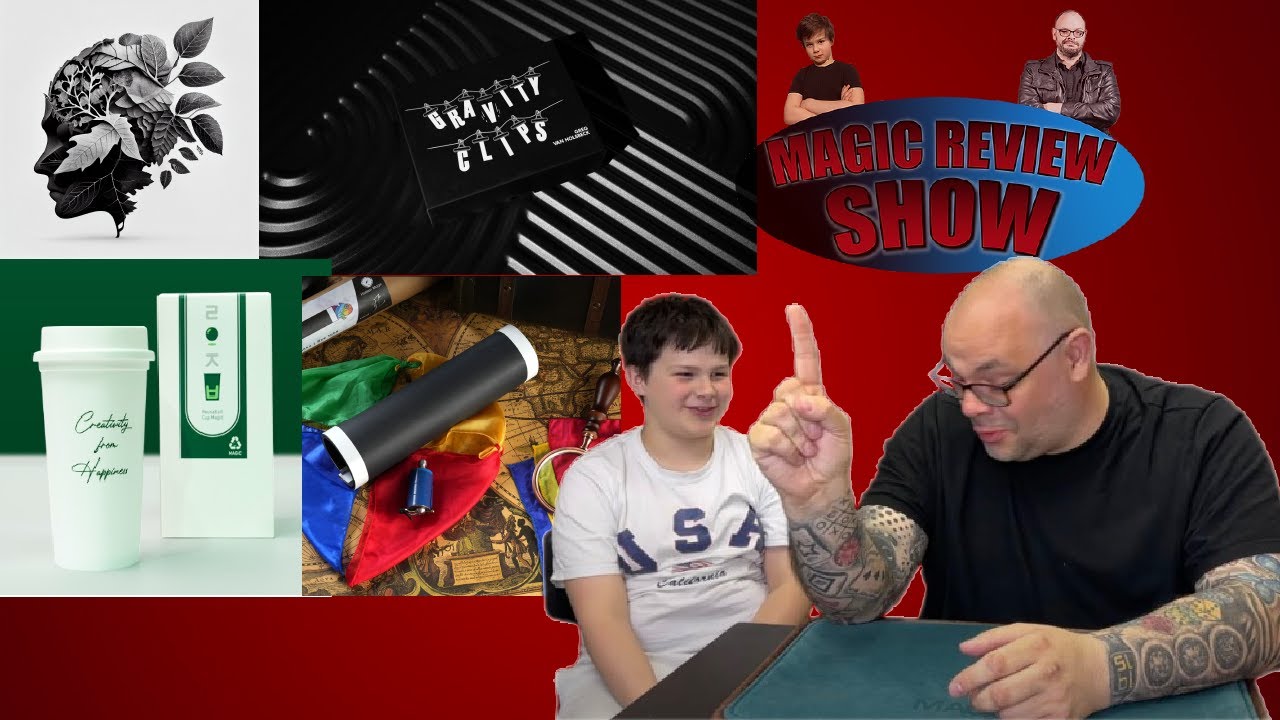 Gravity Clips, Finger Match, ReUsaBall Cup & More | Craig & Ryland's Magic Review Show