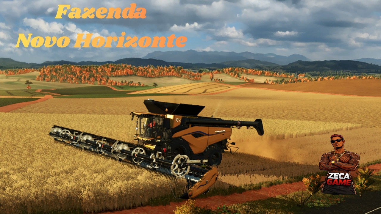 🌾 Colheita Insana no Mapa Novo Horizonte Soja a Todo Vapor | Farming Simulator 25