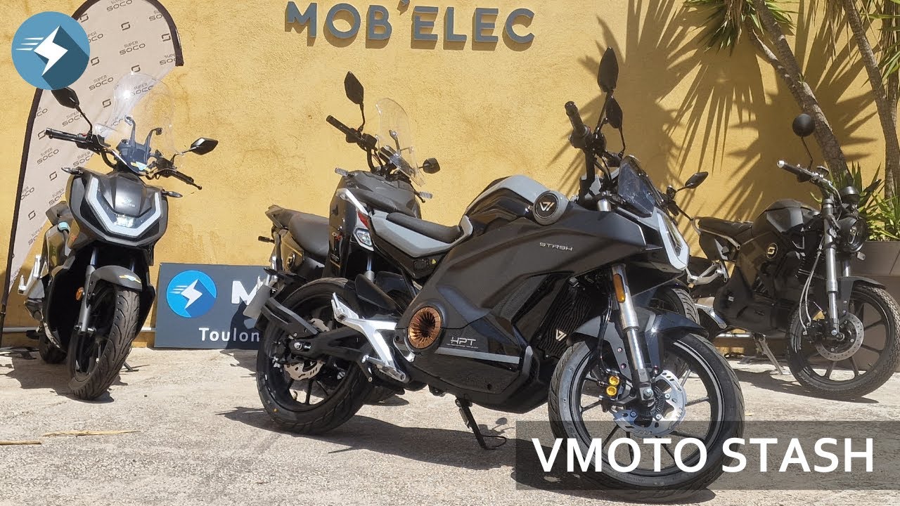 Vmoto Stash, probablement la meilleure moto &eacute;lectrique en 2024 #125cc