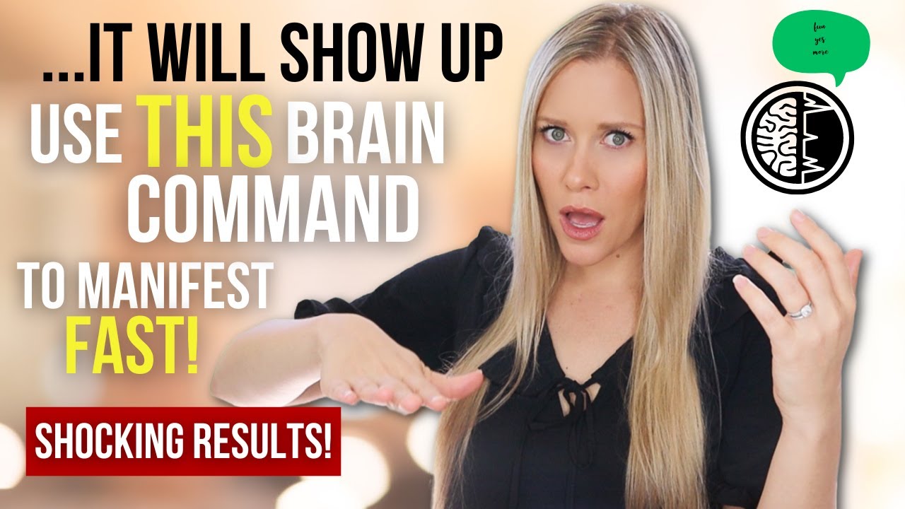 THIS Goes Straight To Your Subconscious Mind | COMMAND YOUR BRAIN TO MANIFEST FAST #lawofattraction