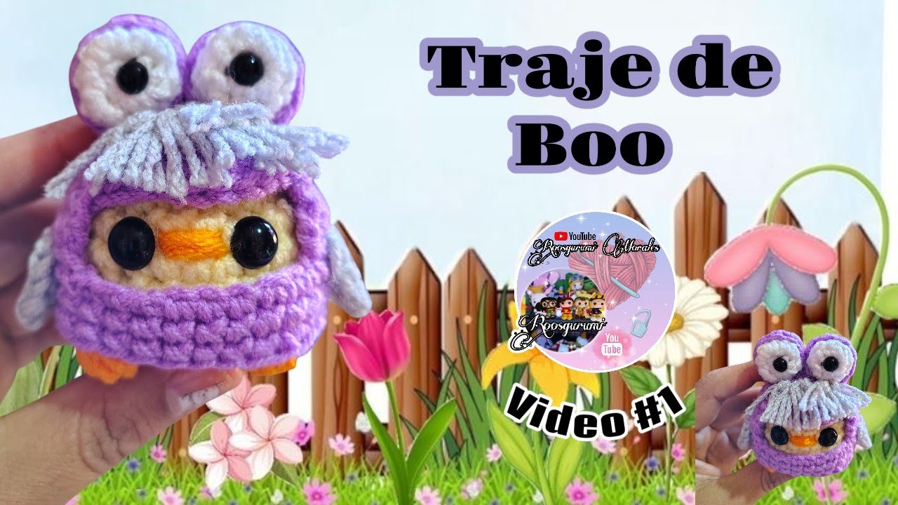 Traje de Boo para pollito 🐤