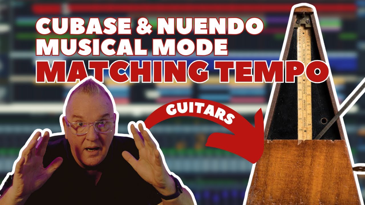 Change Tempo of Recorded Guitar to Match Project BPM: Cubase