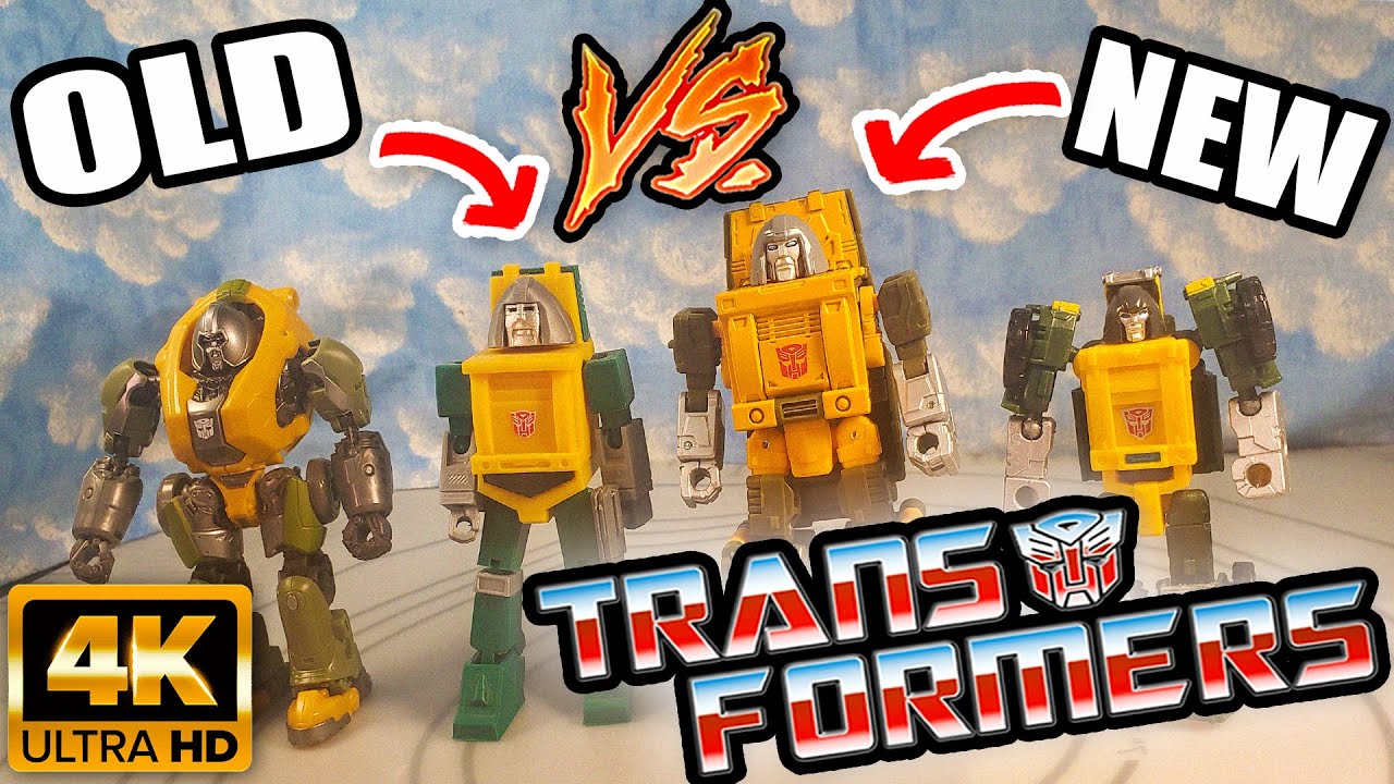 TRANSFORMERS G1 BRAWN - Studio Series 86 Brawn VS Titans Return Brawn & 3D Printed Transformer Brawn