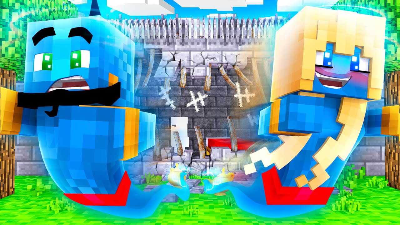 Der SCHWERSTE AUSBRUCH als BABY DSCHINN?! - Minecraft GEFÄNGNIS