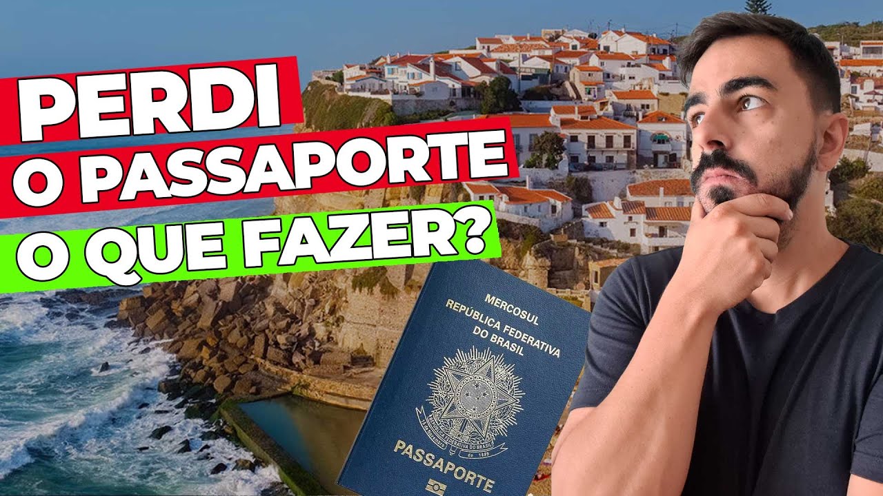 PERDI meu PASSAPORTE no EXTERIOR - O que FAZER agora? (passo a passo)