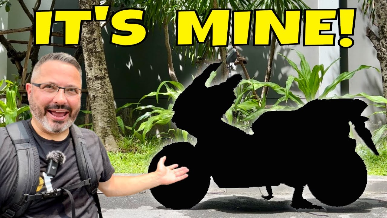 How I Bought My First Motorbike In Thailand - First Ride In Bangkok