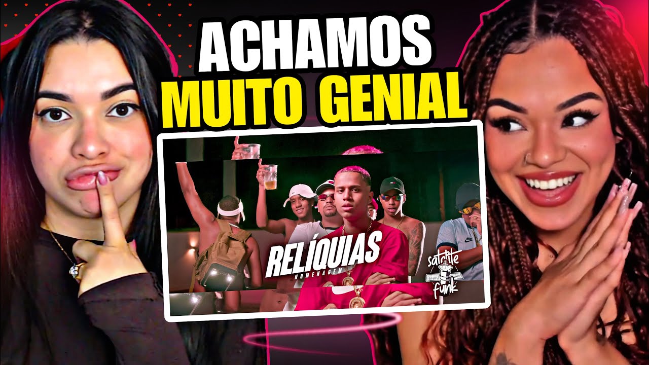 DJ Matt-D - Homenagem aos Relíquias (Satélite Funk) | [ NAT e VIC MV REACT ]