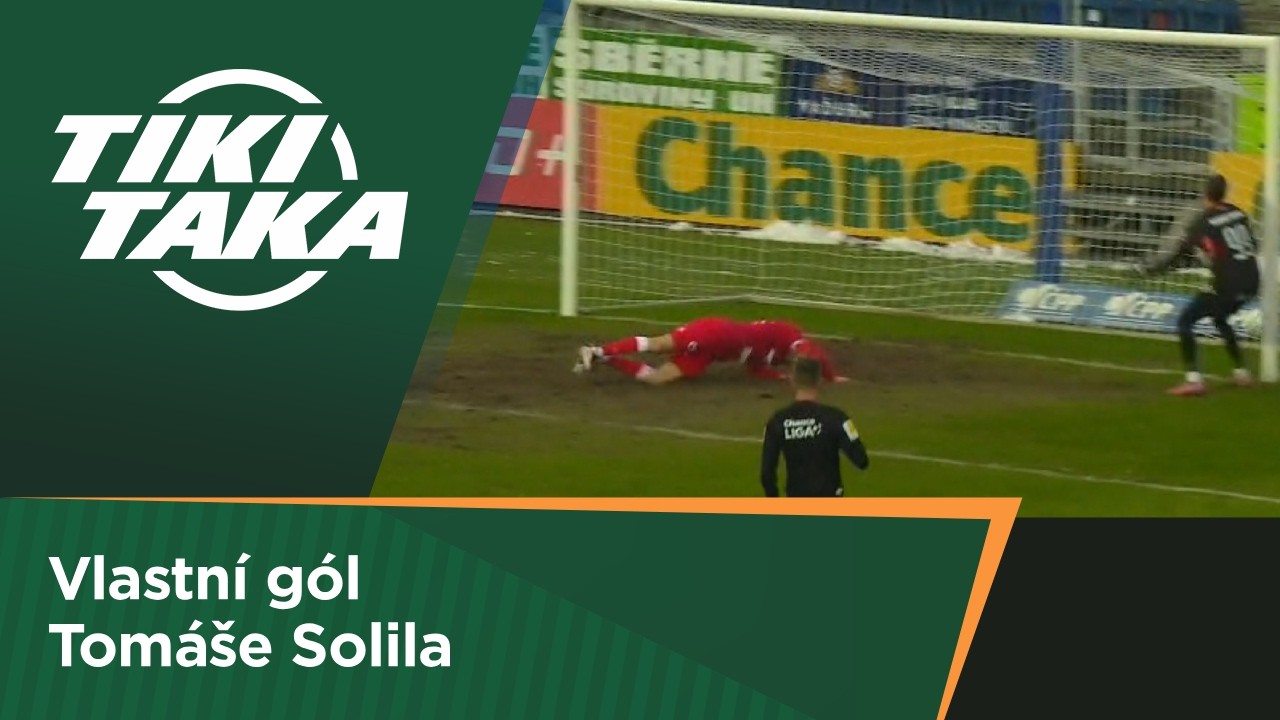 TIKI-TAKA: Vlastn&iacute; g&oacute;l Tom&aacute;&scaron;e Solila