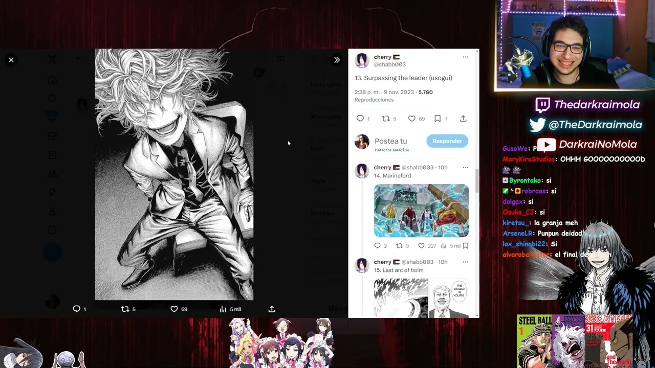 DARKRAI REVISANDO UN TOP DE ARCOS DE MANGA