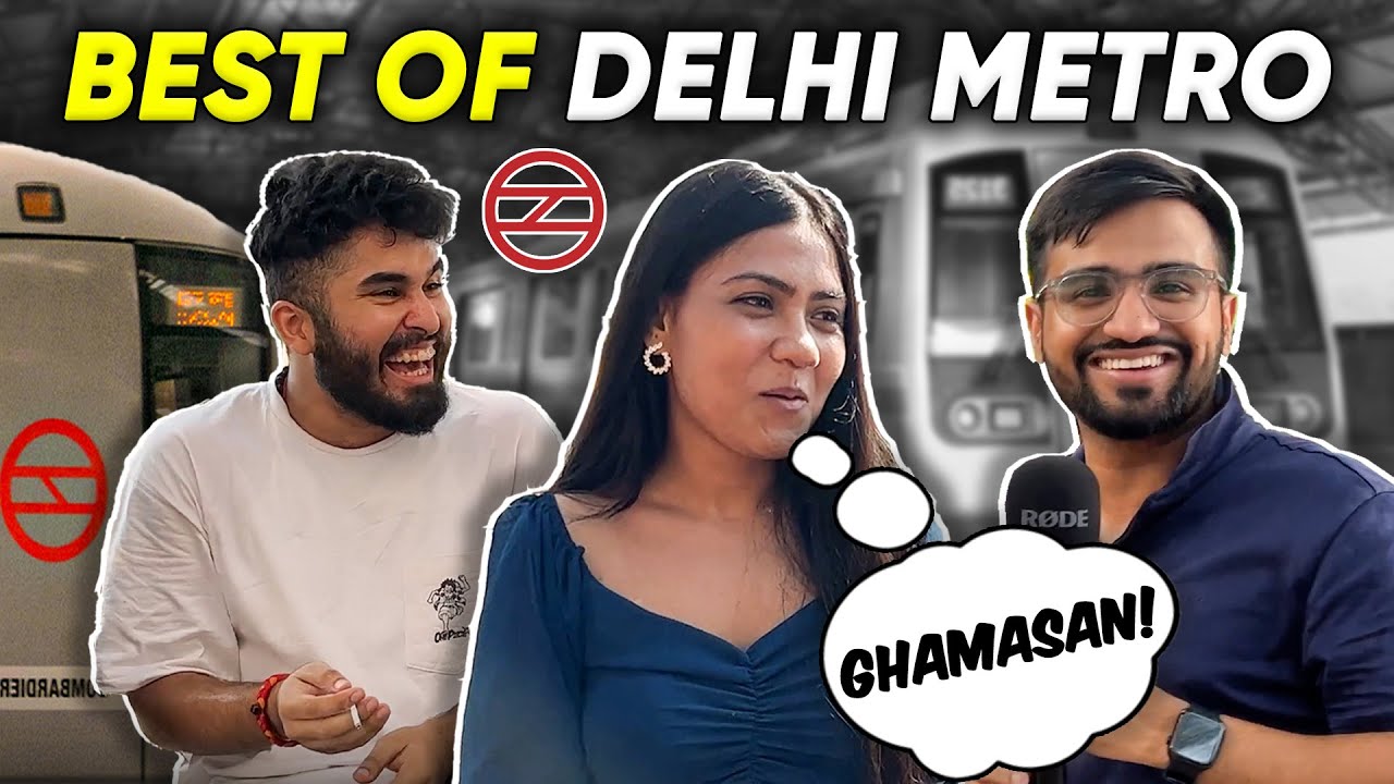 People share their CRAZY Delhi Metro stories 😂