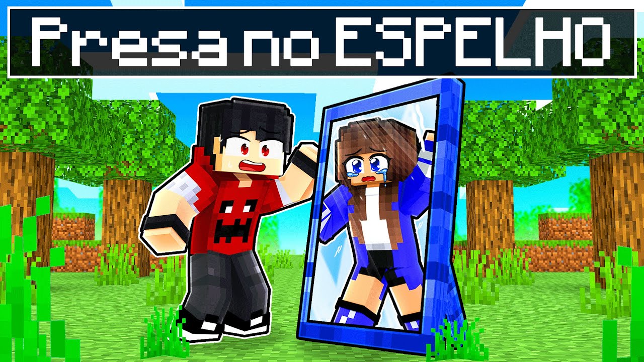 MIIKA está PRESA NO ESPELHO por 24 HORAS no Minecraft ◂Miika▸