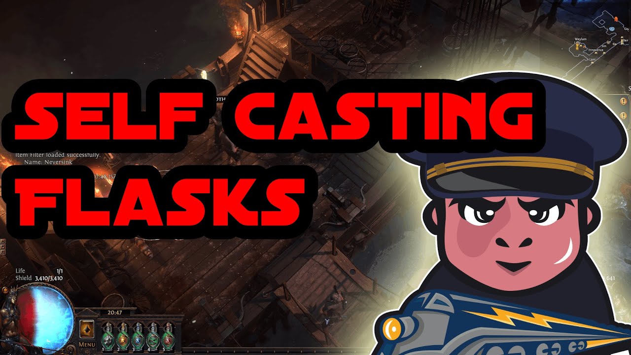Path of Exile: Easy Guide to Crafting Self-Cast Flasks