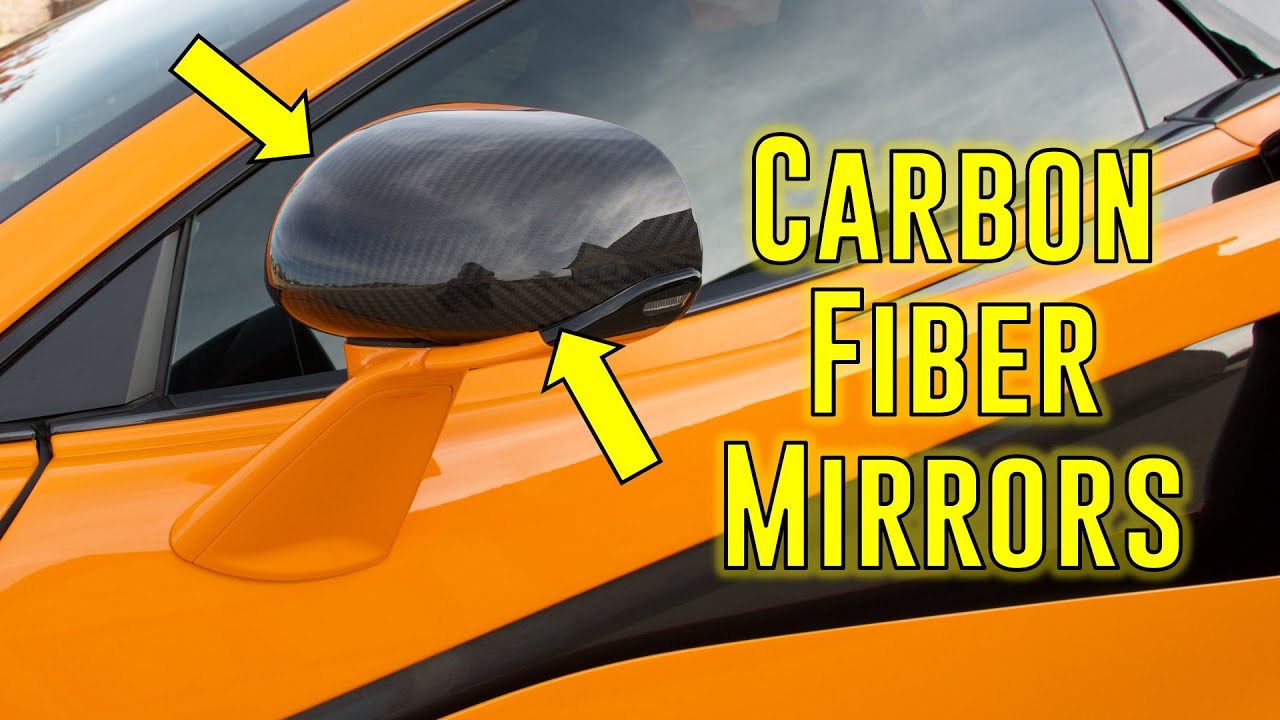 McLaren 570s Carbon Fiber Mirror Install