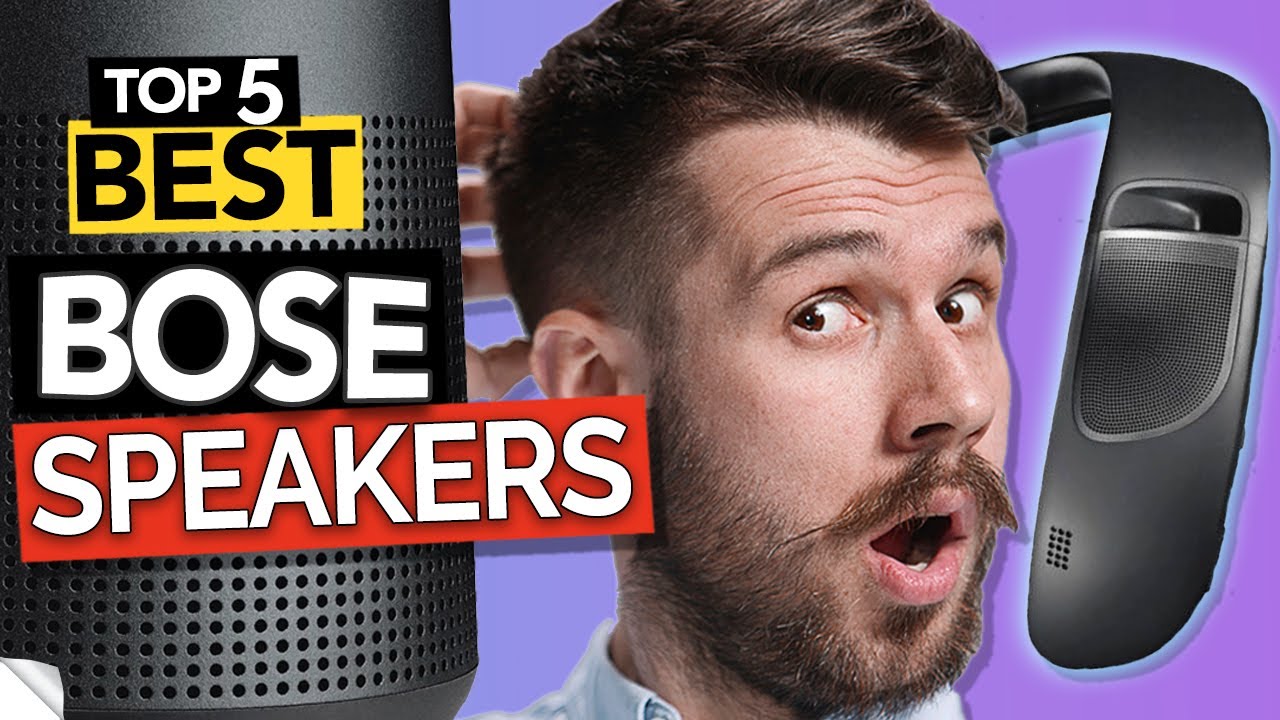 ✅ TOP 5 Best Bose Speakers - sound review