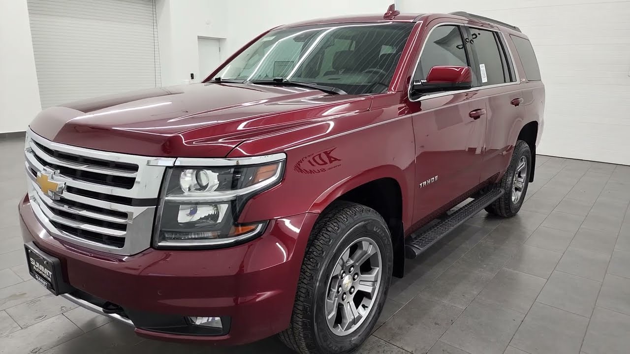 2020 CHEVROLET TAHOE LT1 Z71 SIREN RED 4K WALKAROUND 13305Z SOLD!