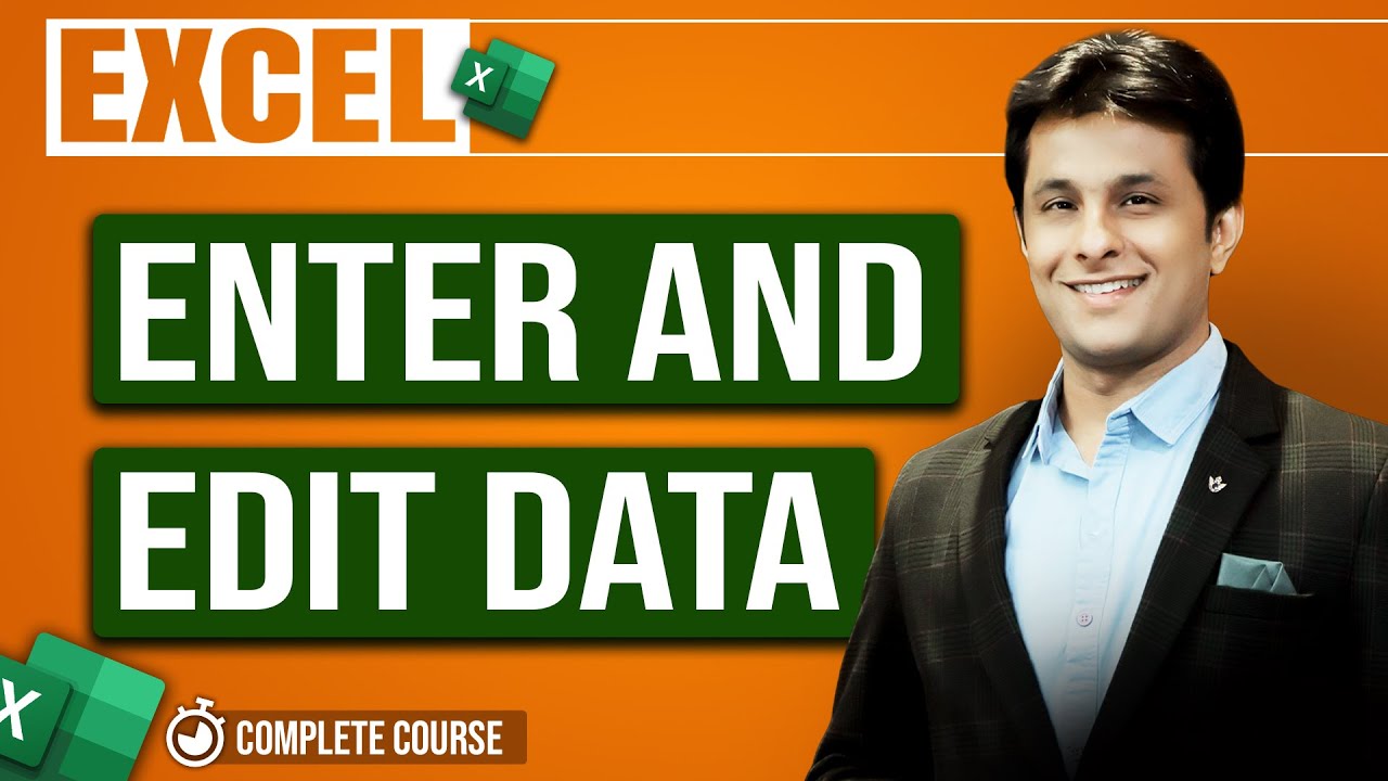 1.6 Excel for Beginners: How to Enter & Edit Data in Simple Steps! 🚀