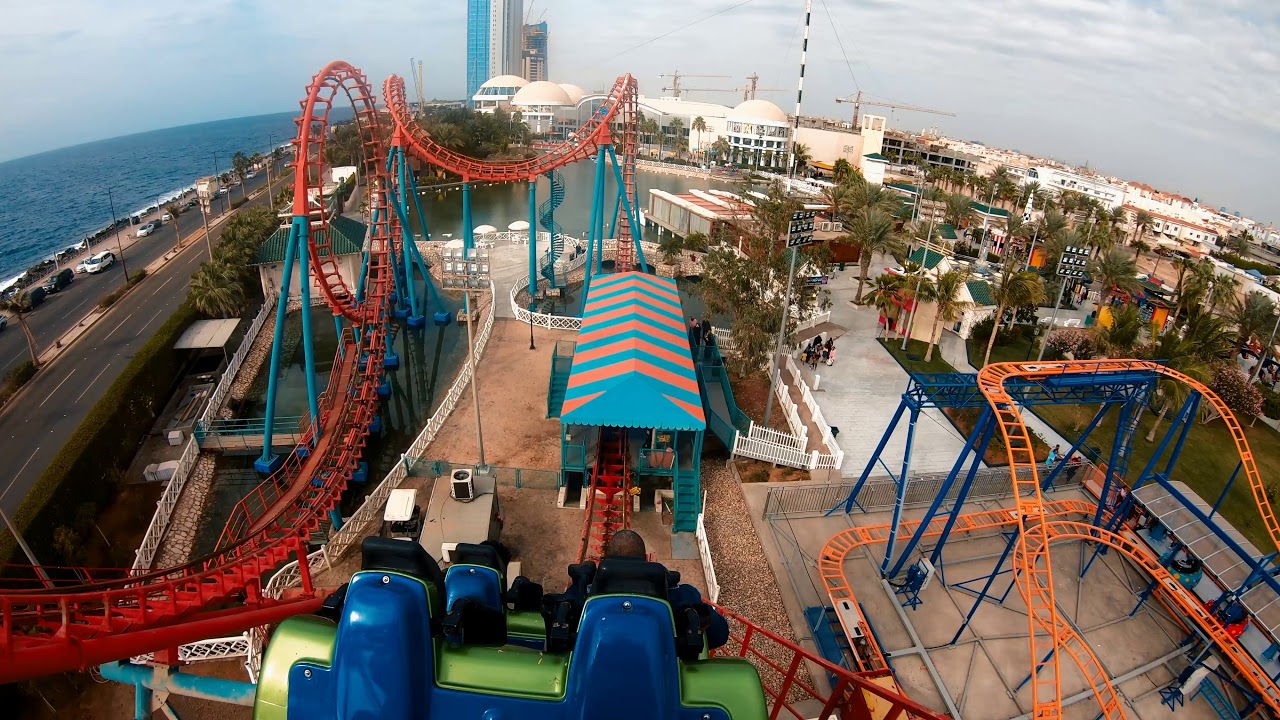 Boomerang roller coaster 😝 Al Shallal