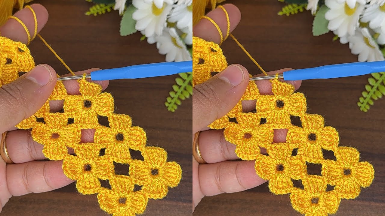 This 💥 Crochet Pattern is absolutely amazing! Unique Crochet Stitch blanket model ✅