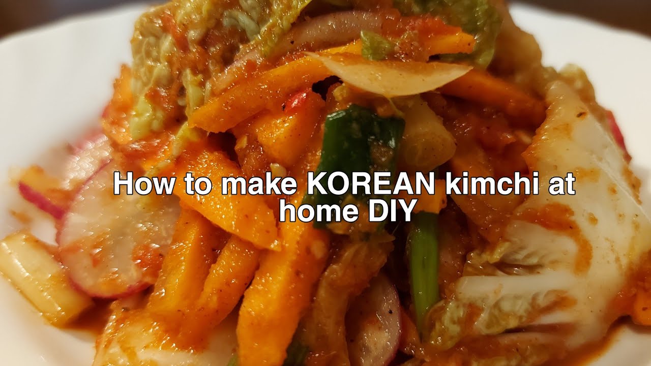 How to make Kimchi Homemade ( vlog 144 )