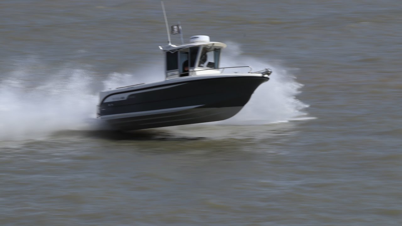 OCQUETEAU - Test prototype OSTREA 600 - EVINRUDE G2-200-HO