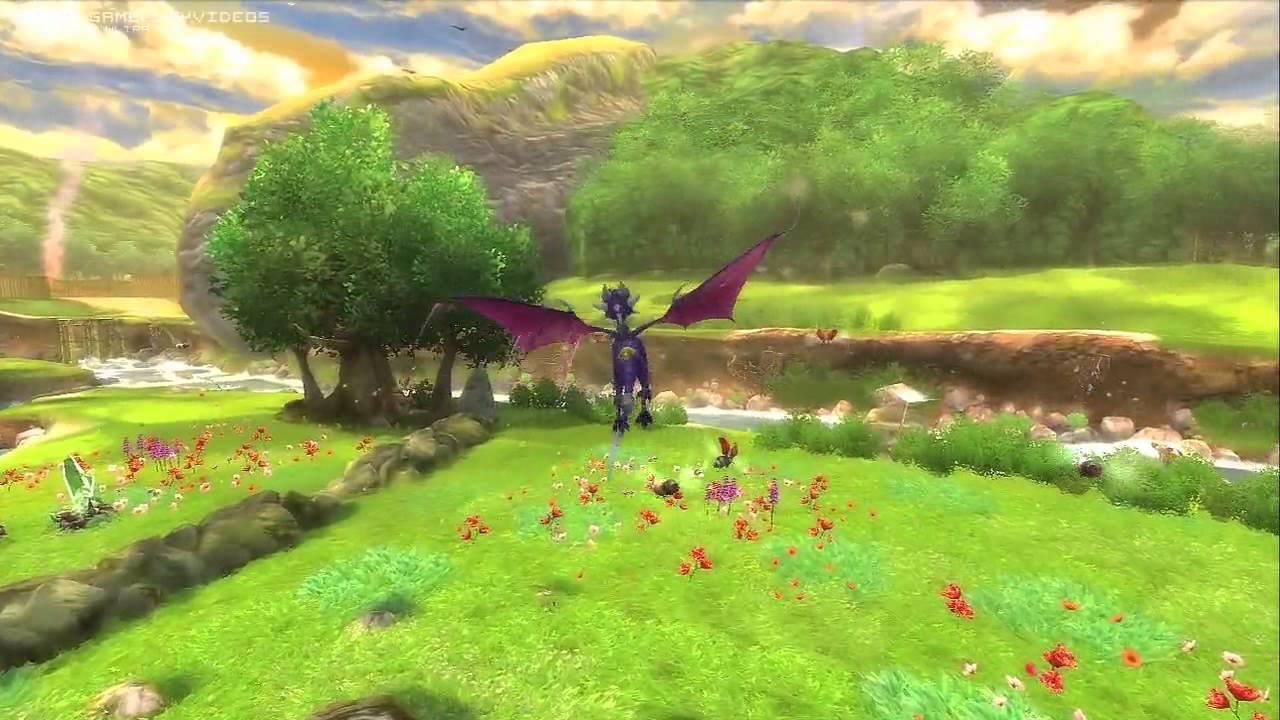 Spyro: Dawn of the Dragon - Valley of Avalar Free Flight [PS3]