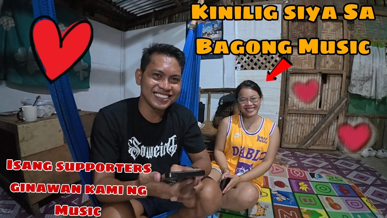 KINILIG SI CYRILLE SA BAGONG MUSIC NA GINAWA SA AMIN NG ISANG SUPPORTERS | Katuba Official