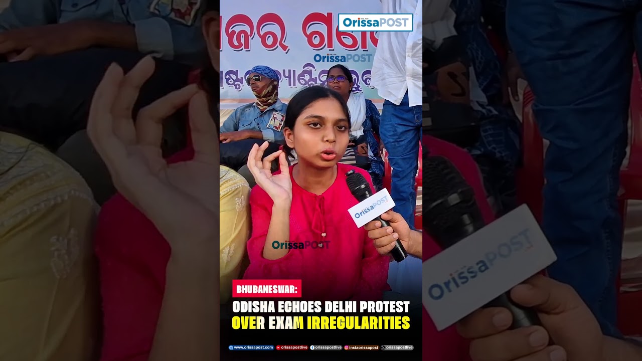 Bhubaneswar echoes Delhi protests over exam irregularities