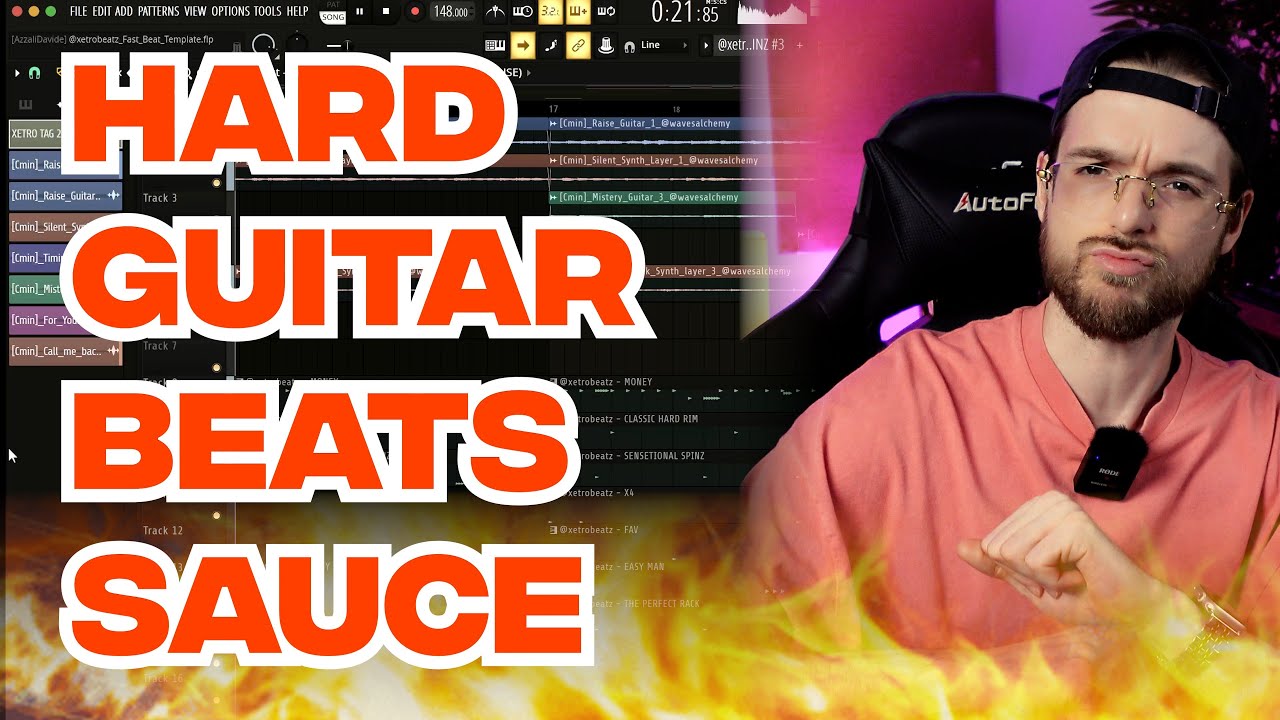 HOW TO MAKE HARD GUITAR BEATS - FL STUDIO TUTORIAL