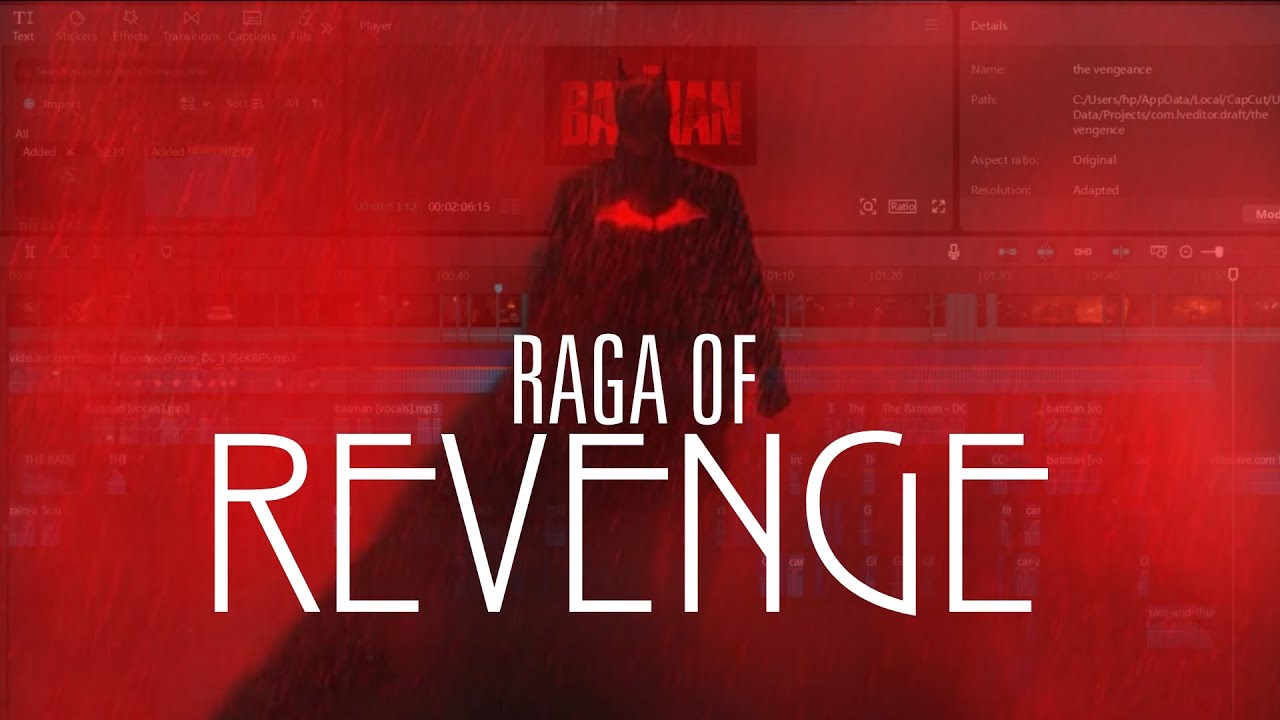 Raga Of Revenge - ft. The batman | robert pattinson | zoe kravtiz | matt reeves | anirudh