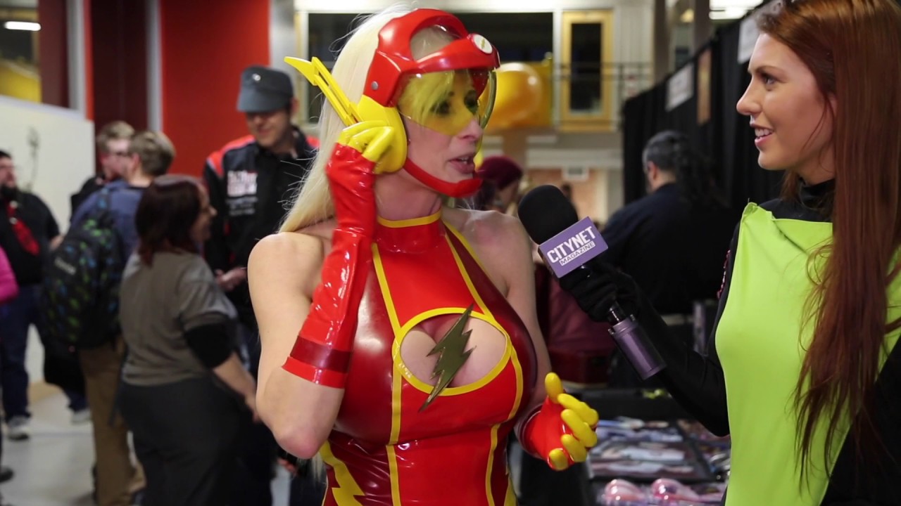 How Marie-Claude Bourbonnais 3D Printed her Flash Costume (Shawicon 2017)
