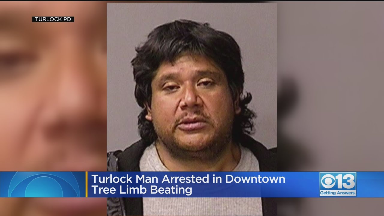 Man Accused Of Assaulting Person With Tree Limb In Turlock