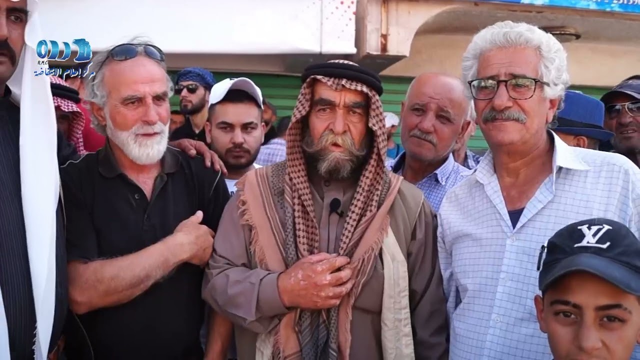 انتفاضة السويداء تقرير ملخص الأسابيع الأولى تقرير مرهف الشاعر مركز إعلام الانتفاضة