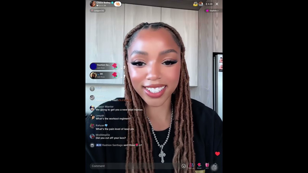 Chloe Bailey TikTok Live | 09.09.24 | cxhdailys