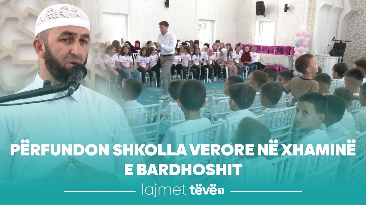 Përfundon shkolla verore në xhaminë e Bardhoshit, nxënësve u ndahen certifikata e dhurata