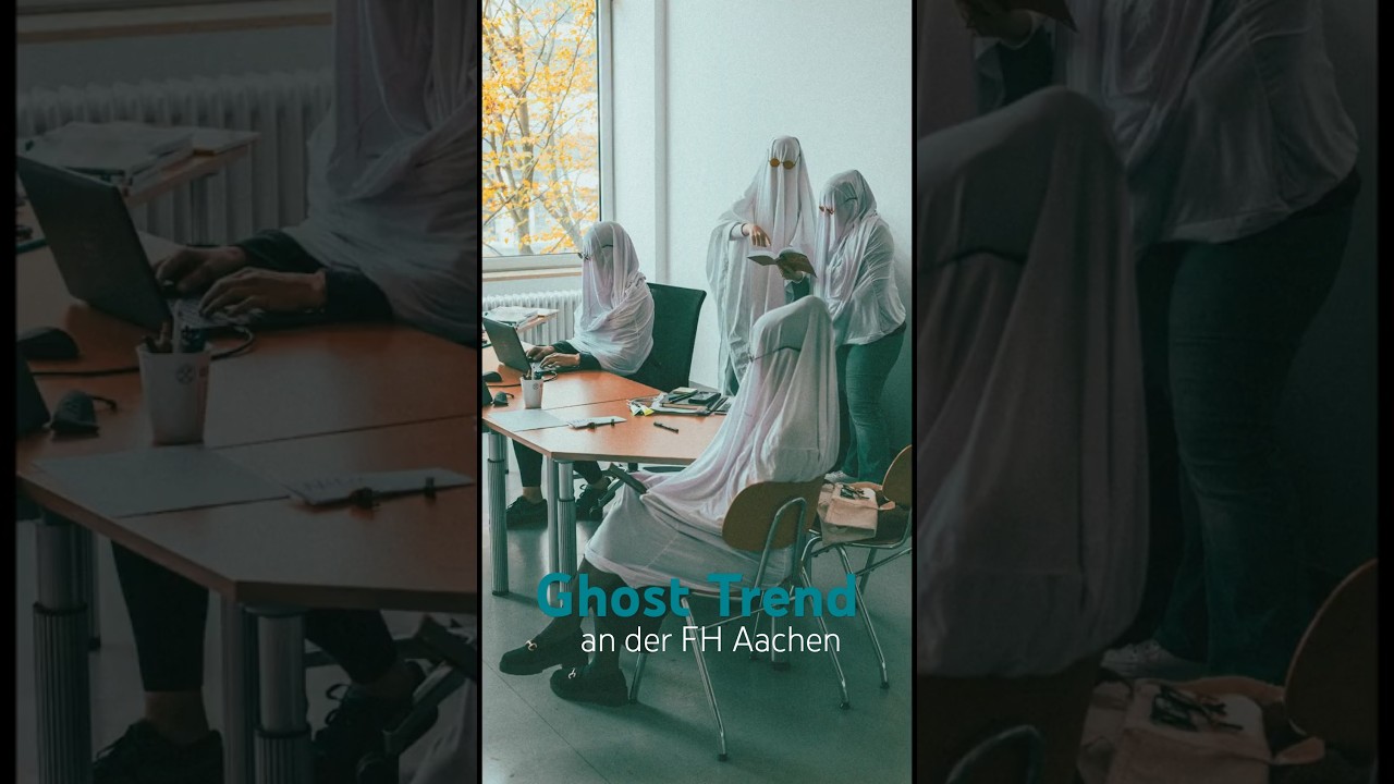 Ghost Trend an der FH Aachen!!👻📸👩🏻&zwj;🏫