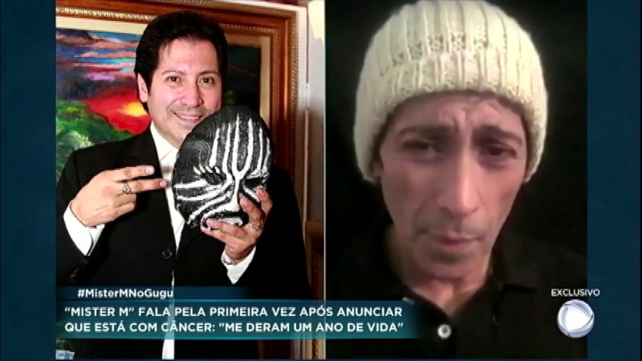 Pela primeira vez na TV, Mister M fala sobre câncer e explica por que desistiu da quimioterapia