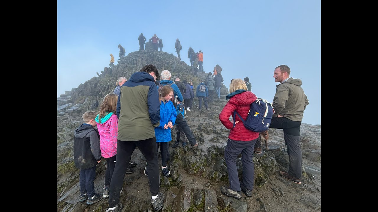 visit to Snowdon (Yr Wyddfa)  Summit by  Mountain Railway (Wales, UK) ;   Exploring Wonderful Nature