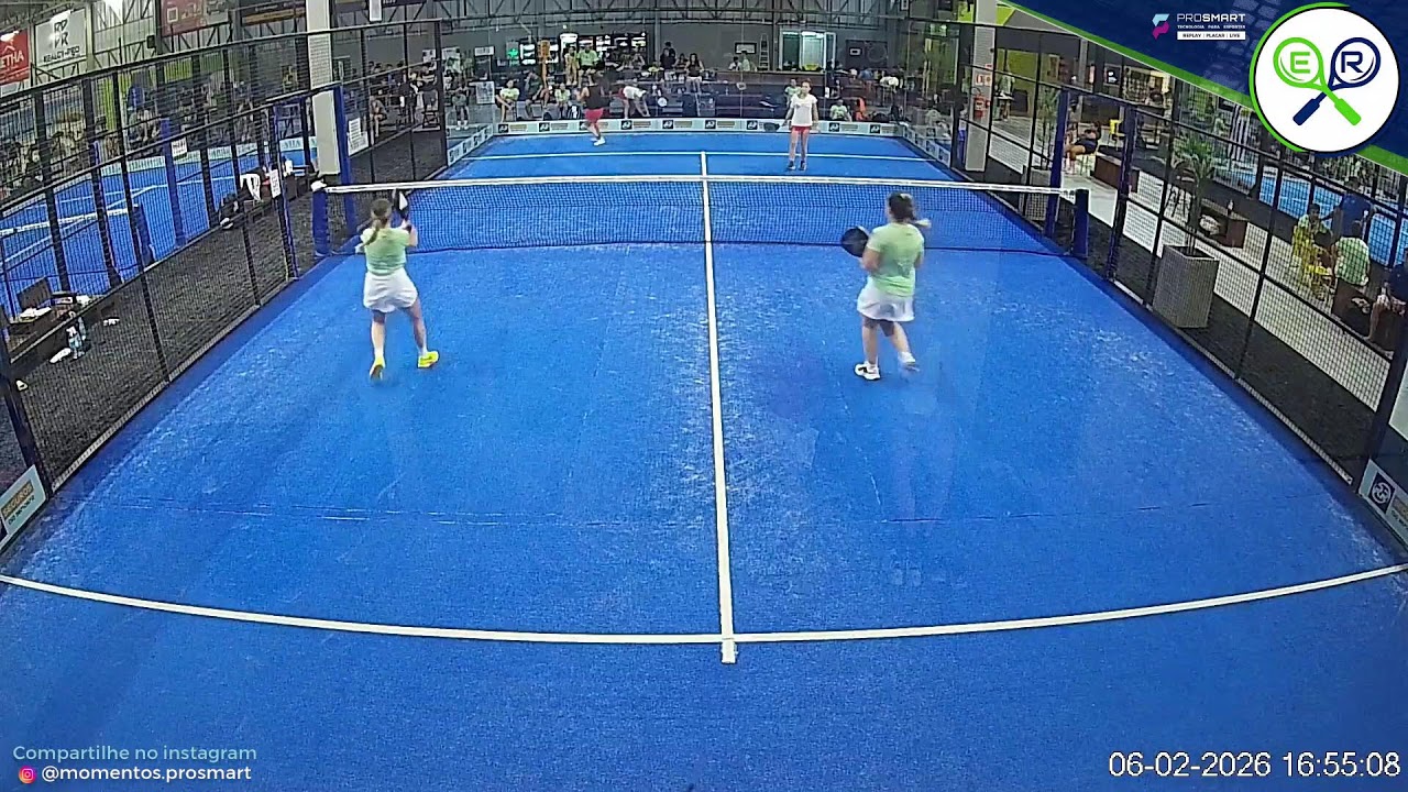 Quadra 1 (06/02/2026 - Parte 1) - Torneio ER PADEL