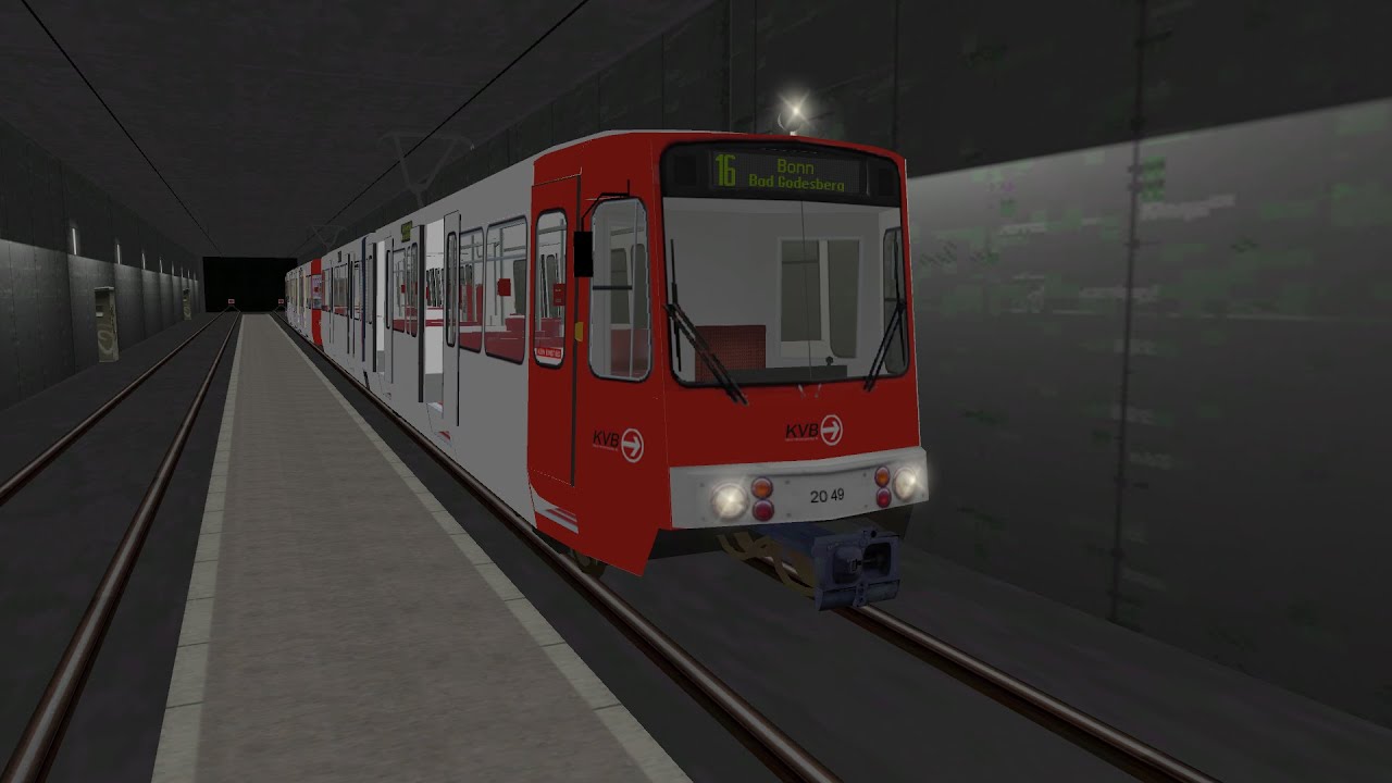 Linie 16 von Bonn nach K&ouml;ln + Einr&uuml;cker