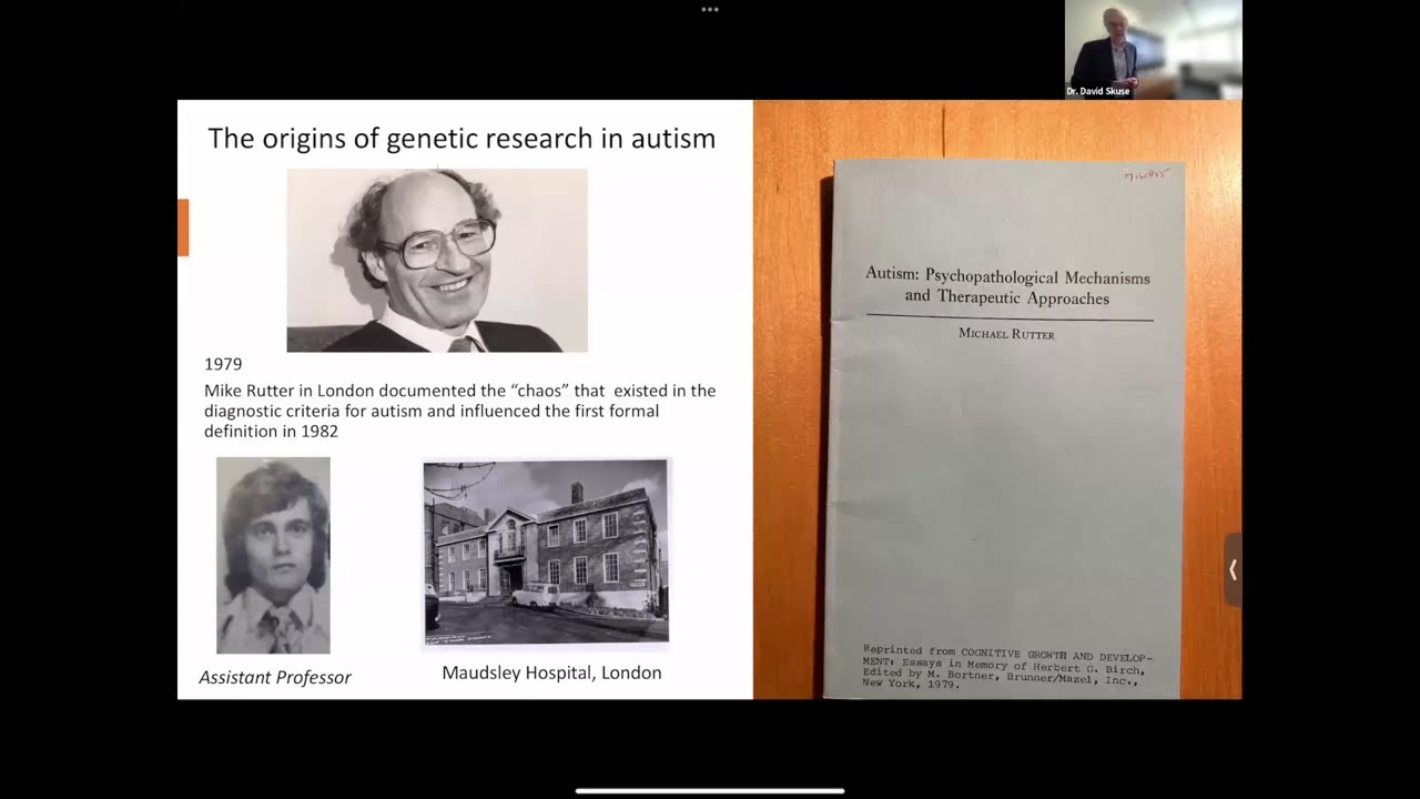 Is there specificity between genomic risk and phenotypic risk in autism? - Dr. David Skuse