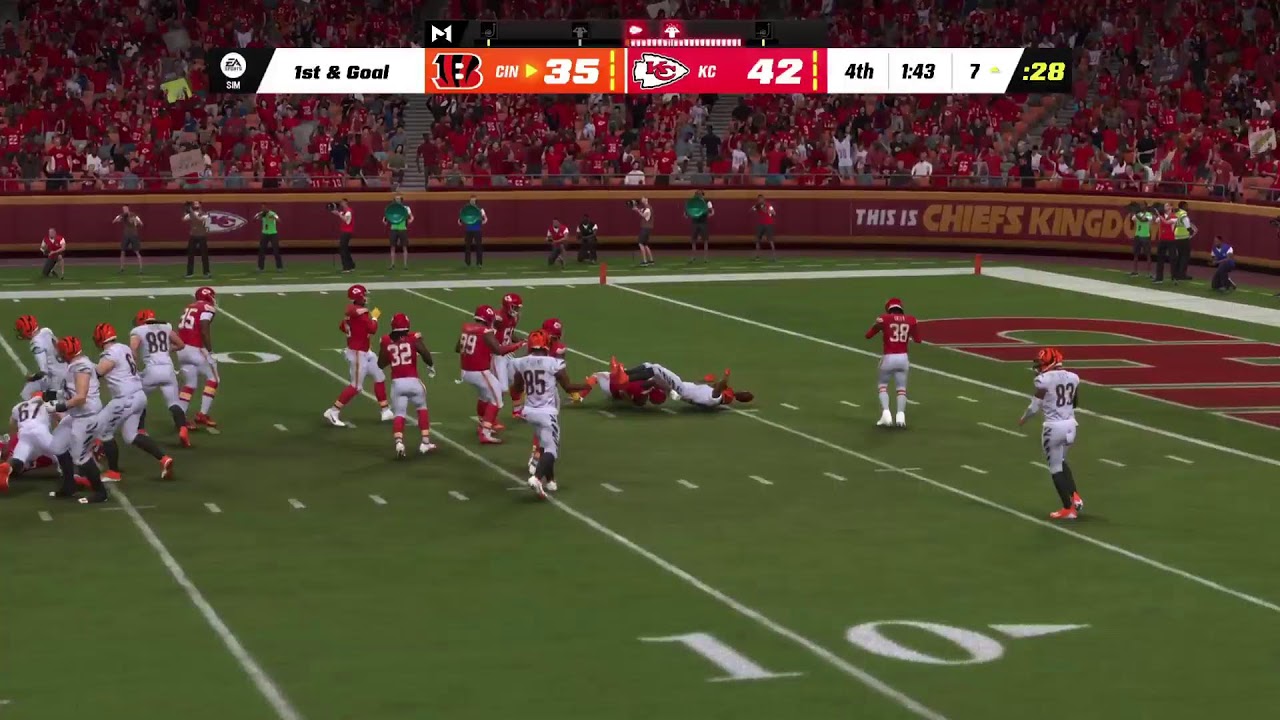 Madden NFL 23 Simulation| AFC Championship Bengals Vs Chiefs 1/29/2023